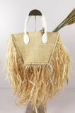 Straw mini beach Bag