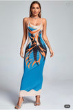 Sea Swan Maxi dress