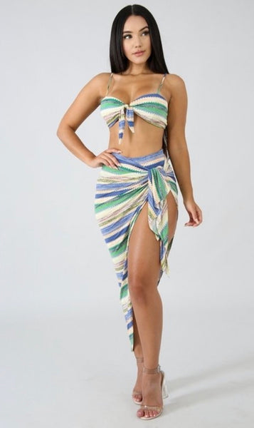 Island Honey Swimsuit & Cover up swim set