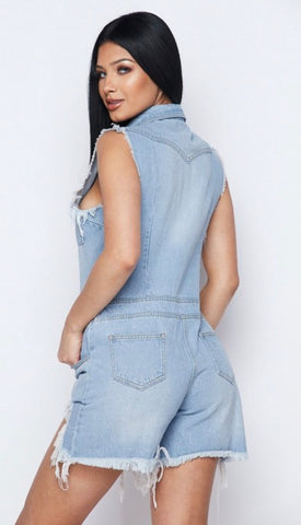 Denim Days Romper