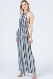 Sided Wide Leg Jumpsuit