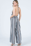 Sided Wide Leg Jumpsuit