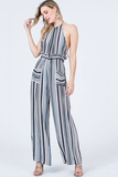 Sided Wide Leg Jumpsuit